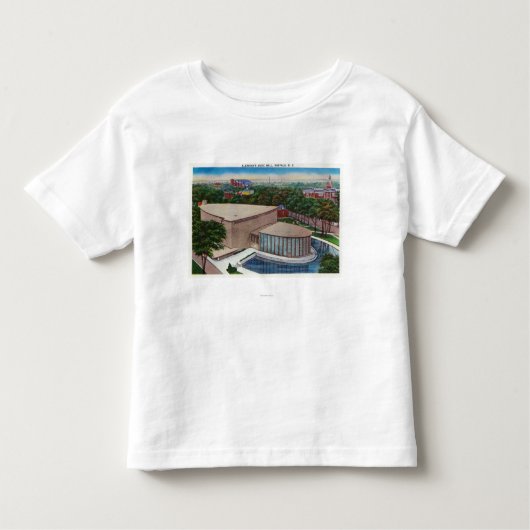 Außenansicht von Kleinhans Auditorium Kleinkind T-shirt (Vorderseite)