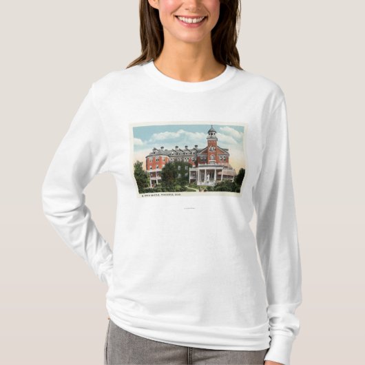Außenansicht von Krankenhaus St. Vincent T-Shirt (Vorderseite)