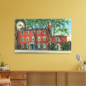 Außenansicht von Longfellow-Zuhause 2 Leinwanddruck (Insitu (Wohnzimmer))