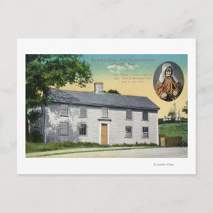 Außenansicht von Moll Pitchers Geburtsort Postkarte