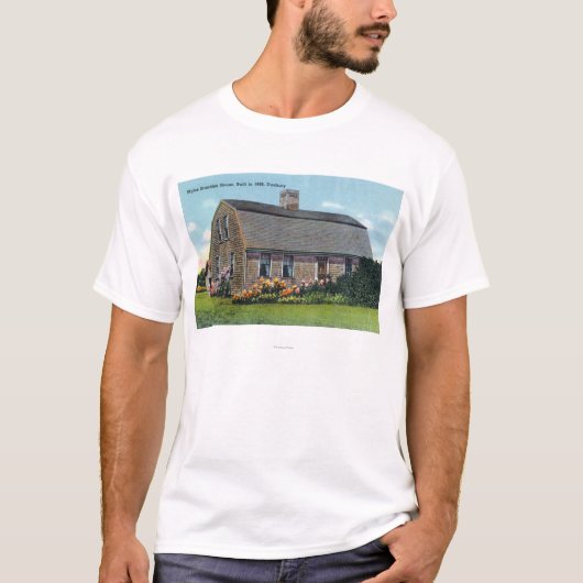 Außenansicht von Myles Standish Haus T-Shirt (Vorderseite)