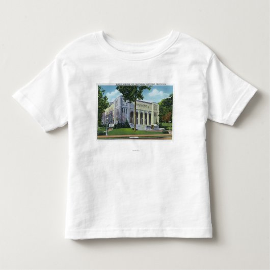 Außenansicht von Norton Memorial Hall Kleinkind T-shirt (Vorderseite)