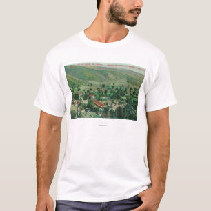 Außenansicht von Paraiso heißen Quellen und Gärten T-Shirt