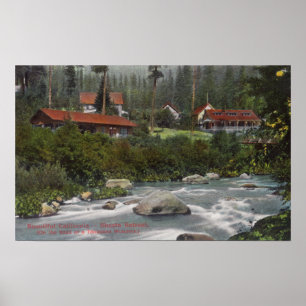 Außenansicht von Shasta RetreatMt. Shasta, CA Poster