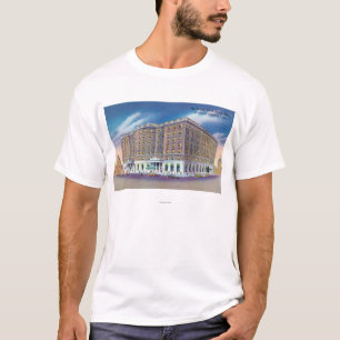 Außenansicht von Sheraton Hotel in Copley T-Shirt