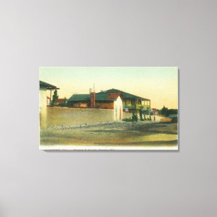 Außenansicht von Sherman- u. Halleckvierteln Leinwanddruck