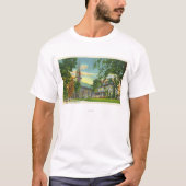 Außenansicht von St Mary Kathedrale T-Shirt (Vorderseite)