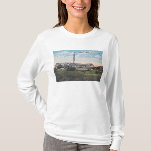 Außenansicht von Swayne Bauholz CoOroville, CA T-Shirt (Vorderseite)