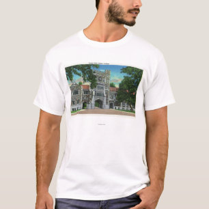 Außenansicht von Taylor Hall, Vassar Uni T-Shirt