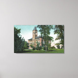 Außenansicht von Wingate Hall Leinwanddruck