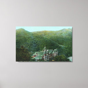 Außenansicht von Witter entspringt Hotel Leinwanddruck