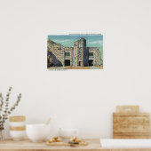 Außenansicht Whiteface Burg Poster (Küche)