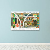 Außenansicht Ye Olde Curio Shop, Wal Leinwanddruck (Insitu (Holzboden))