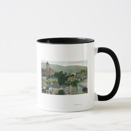 Außenantenne Aussicht auf Los Angeles Hoch Tasse (Rechts)