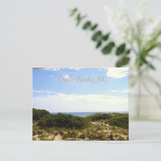 Außenbänke, NC Postkarte (Stehend Vorderseite)