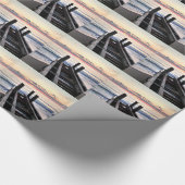 Außenbänke, North Carolina Geschenkpapier (Ecke)