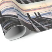 Außenbänke, North Carolina Geschenkpapier (Rolleneckpunkt)