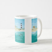 Außenbänke, North Carolina Muag Kaffeetasse (VorderseiteRechts)