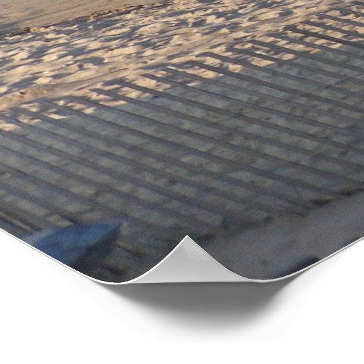 Außenbänke Poster (Ecke)