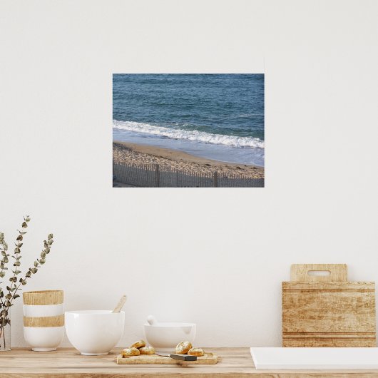 Außenbänke Poster (Küche)