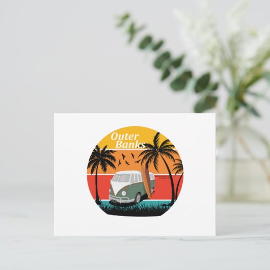 Außenbänke Postkarte (Stehend Vorderseite)