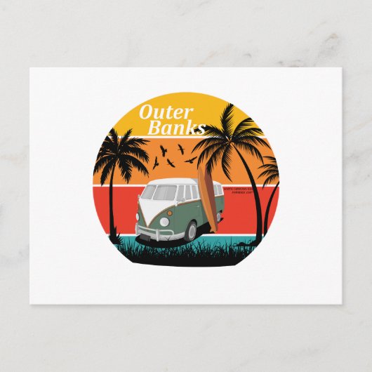 Außenbänke Postkarte (Vorderseite)