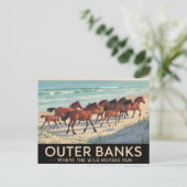 Außenbanken NC Postkarte (Stehend Vorderseite)