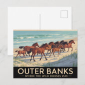 Außenbanken NC Postkarte (Vorne/Hinten)