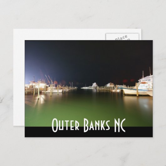 Außenbanken NC Postkarte (Vorne/Hinten)