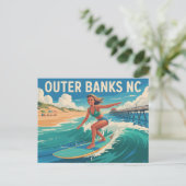 Außenbanken NC Postkarte (Stehend Vorderseite)