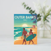 Außenbanken NC Postkarte (Stehend Vorderseite)
