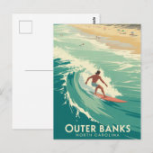 Außenbanken NC Postkarte (Vorne/Hinten)