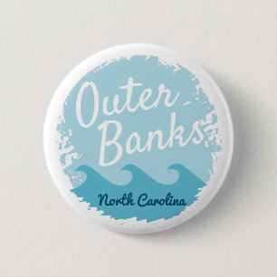 Außenbanken North Carolina Button