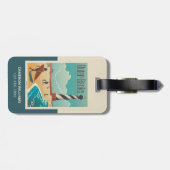 Außenbanken | North Carolina Gepäckanhänger (Rückseite horizontal)