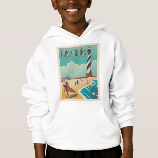 Außenbanken | North Carolina Hoodie (Vorderseite)