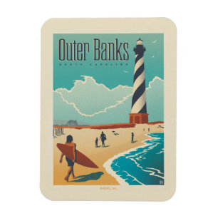 Außenbanken North Carolina Magnet
