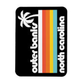 Außenbanken North Carolina Magnet (Vertikal)