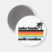 Außenbanken North Carolina Magnet (Vorderseite/Rückseite)