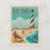 Außenbanken | North Carolina Postkarte (Vorderseite)