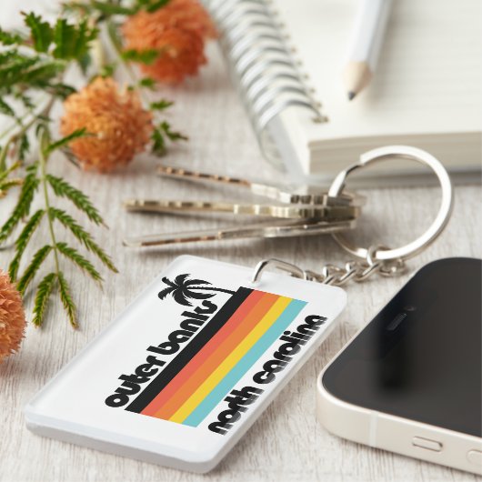 Außenbanken North Carolina Schlüsselanhänger (Vorderseite rechts)