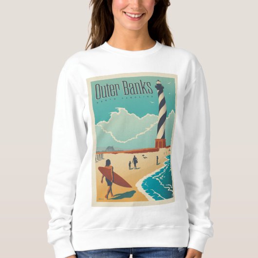 Außenbanken | North Carolina Sweatshirt (Vorderseite)