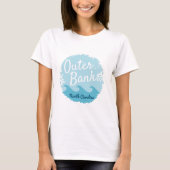 Außenbanken North Carolina T - Shirt (Vorderseite)