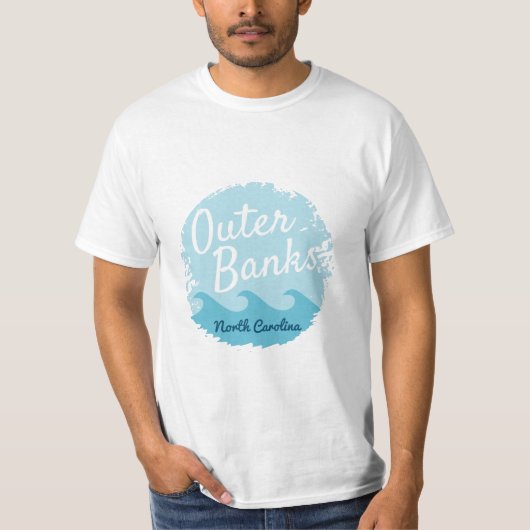 Außenbanken North Carolina T - Shirt (Vorderseite)