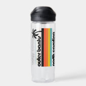 Außenbanken North Carolina Trinkflasche (Rückseite)