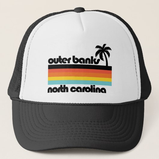 Außenbanken North Carolina Truckerkappe (Vorderseite)
