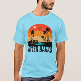 Außenbanken North Carolina Vintag T-Shirt