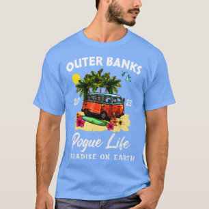 Außenbanken Pogue Life Paradise on Earth 2023 T-Shirt