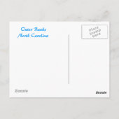 Außenbanken Postkarte (Rückseite)