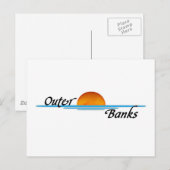 Außenbanken Postkarte (Vorne/Hinten)