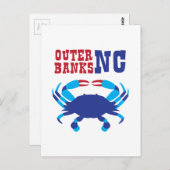 Außenbanken Postkarte (Vorne/Hinten)